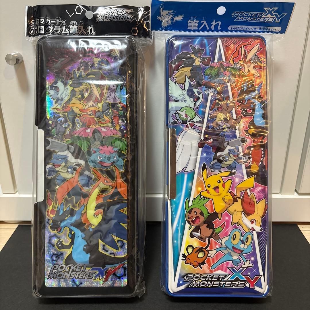 【希少・新品セット】 ポケモン XY 筆箱 メガシンカ ポケットモンスター レア