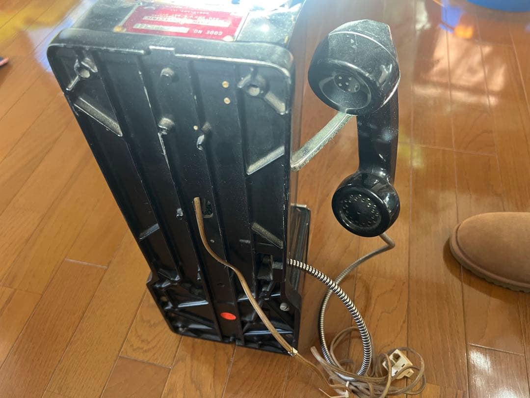 ビンテージ　公衆電話　当時物