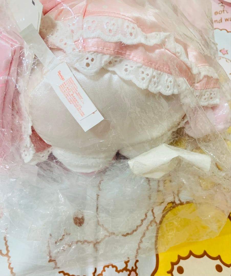 マイメロディ おめかしDXぬいぐるみ マイメロ オメカシ ピピ