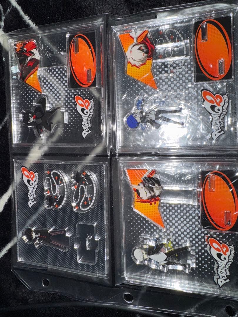 ペルソナQ2 ダブルアクリルスタンド　ゆらゆらアクリル　3 4 5主人公　セット