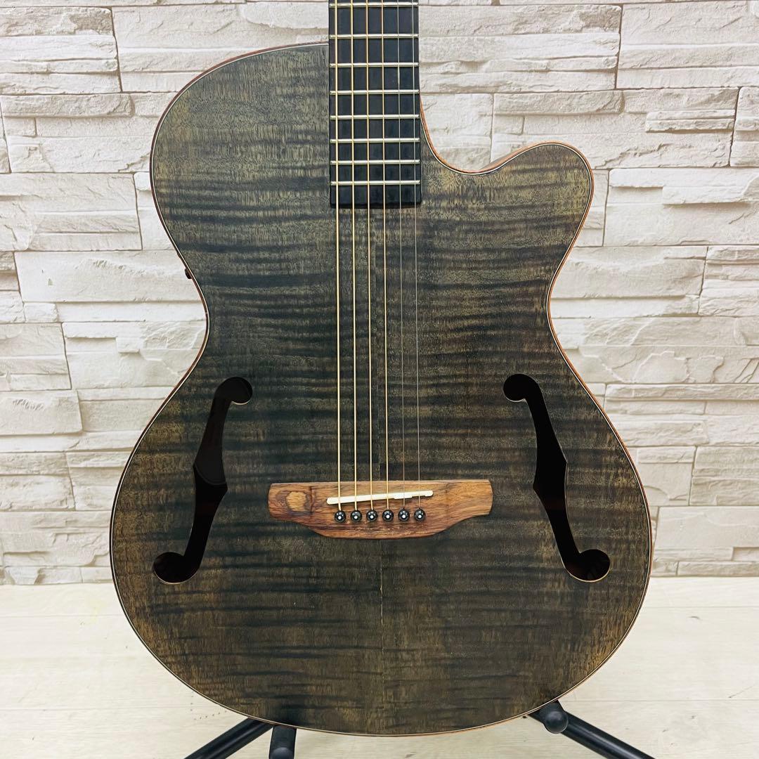 美品 ARIA アリア Fホールエレアコ FET-F2 STBK