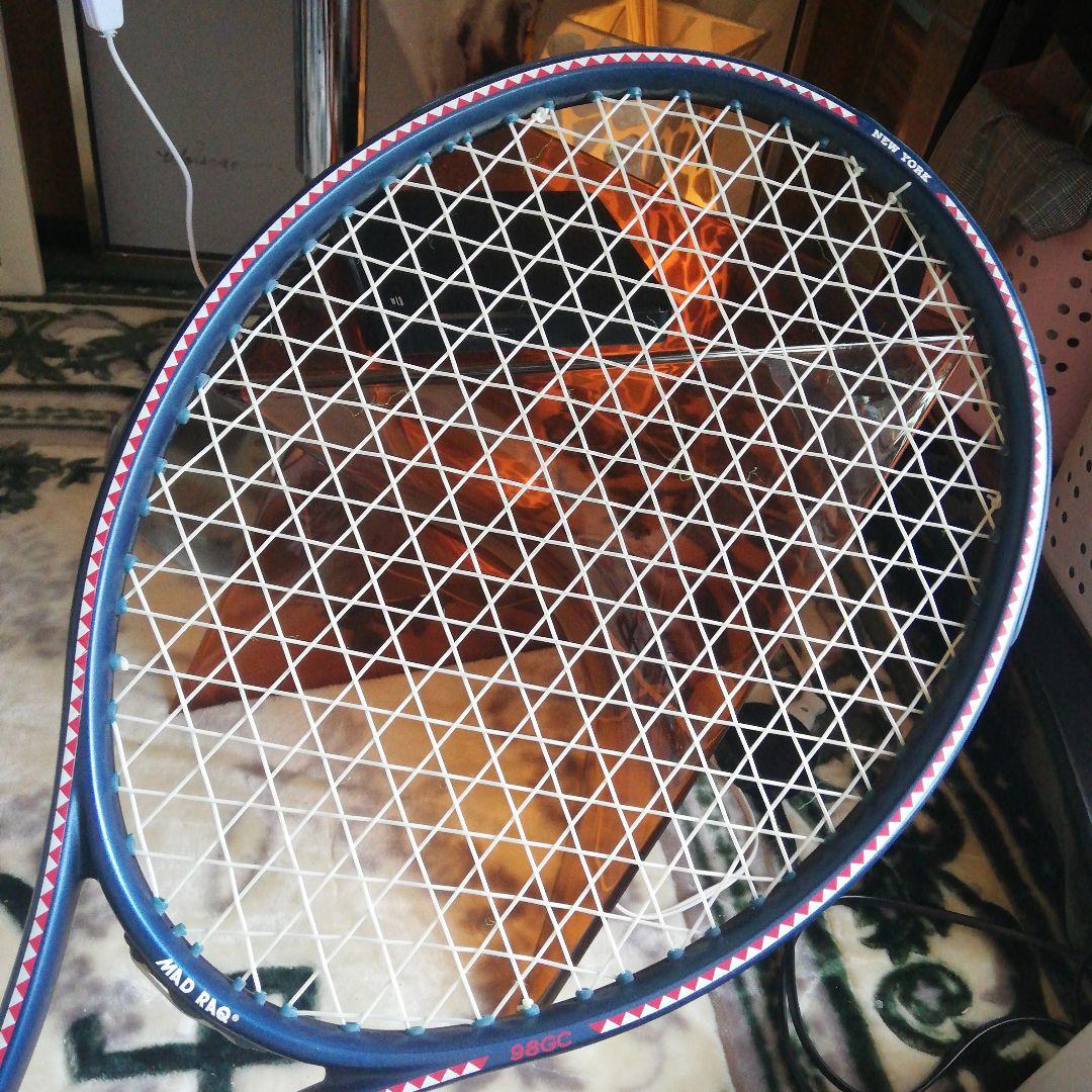 変態ラケ　激レア　マッドラックMADRAQ　 ニューヨーク　硬式テニスラケット