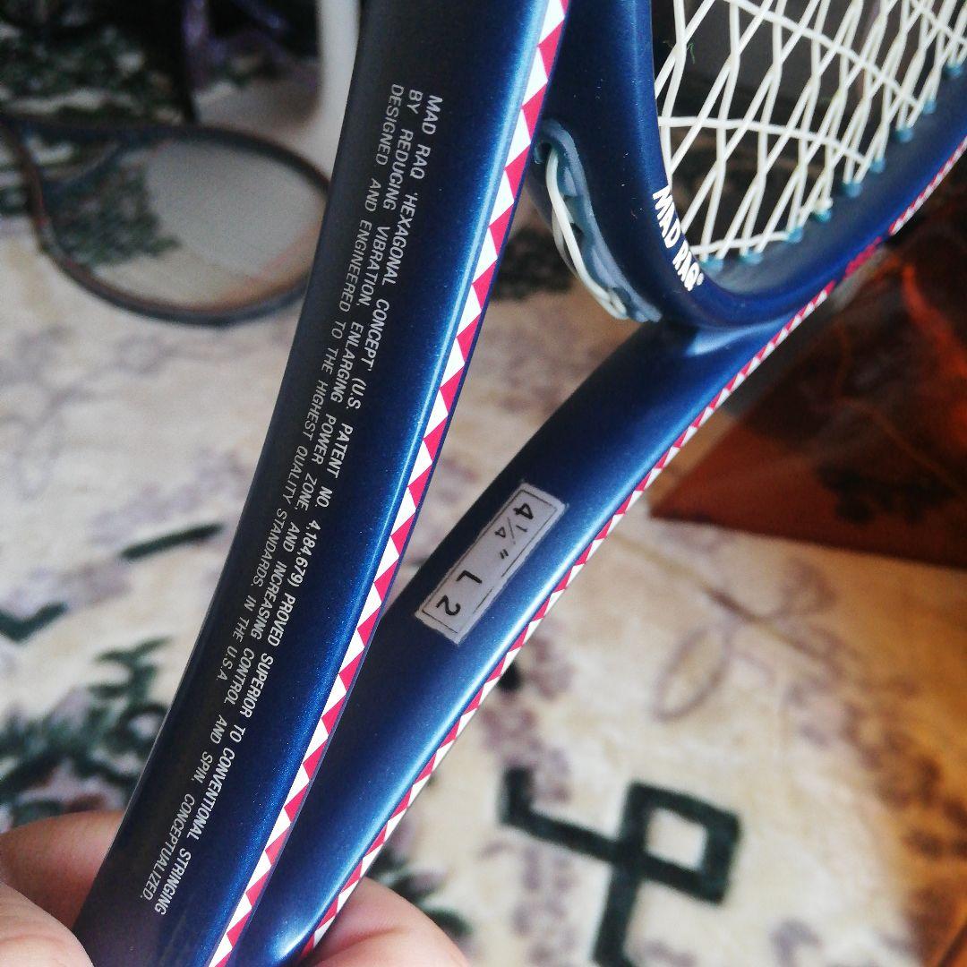変態ラケ　激レア　マッドラックMADRAQ　 ニューヨーク　硬式テニスラケット