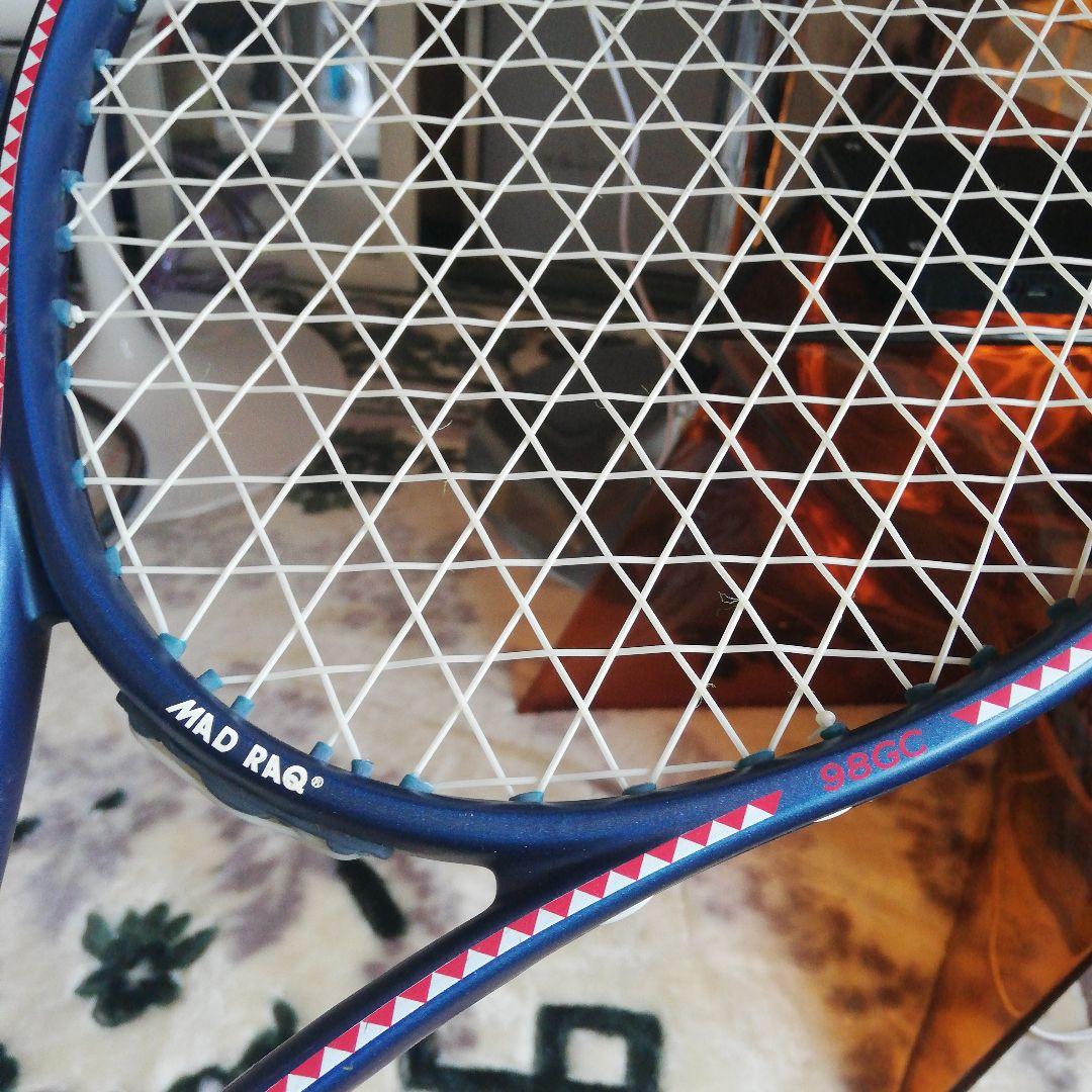変態ラケ　激レア　マッドラックMADRAQ　 ニューヨーク　硬式テニスラケット