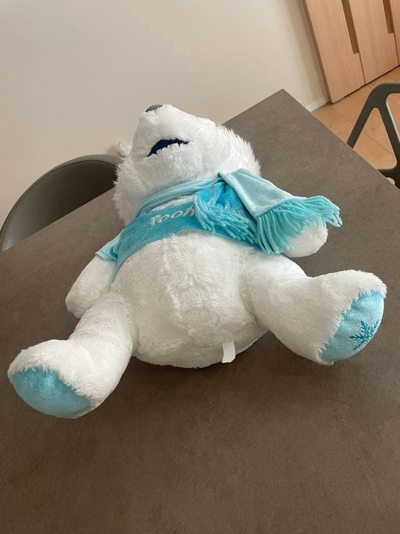 くまのプーさん　ハンドパペット　ホワイトプーさん　腹話術　ぬいぐるみ　ディズニー