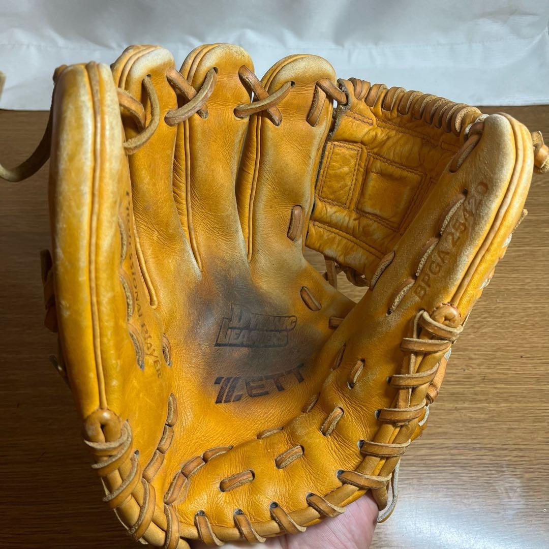 ZETT 一般硬式 少年用？ グローブ グラブ 左投げ 投手 内野用 美品
