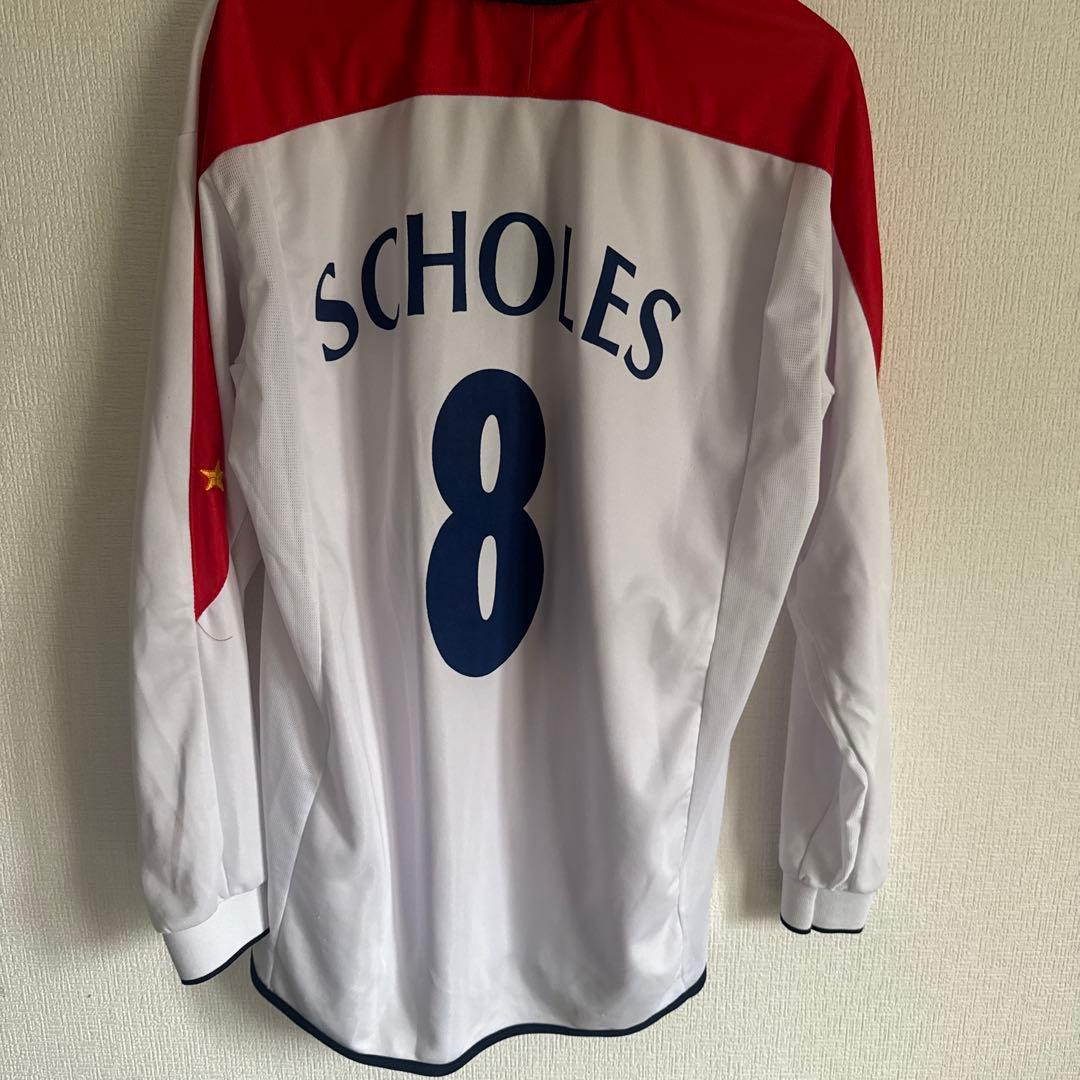 イングランド　ユニフォーム　スコールズ