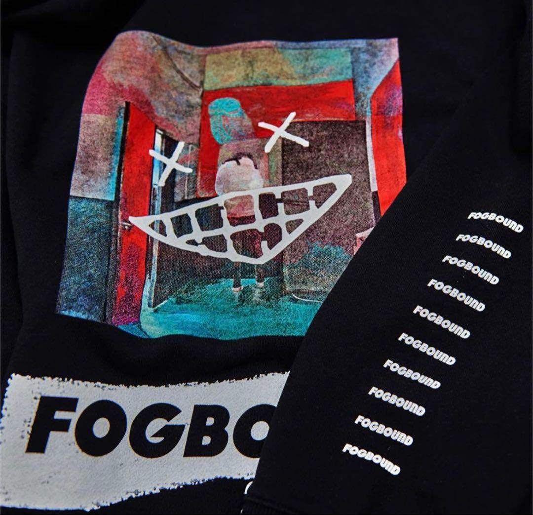 FOGBOUND 2017 TOUR Lサイズ ブラックジップフーディ