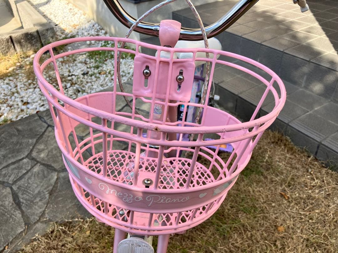 定価3万以上★2023年メゾピアノ 18インチ 子供用 自転車ピンク紫