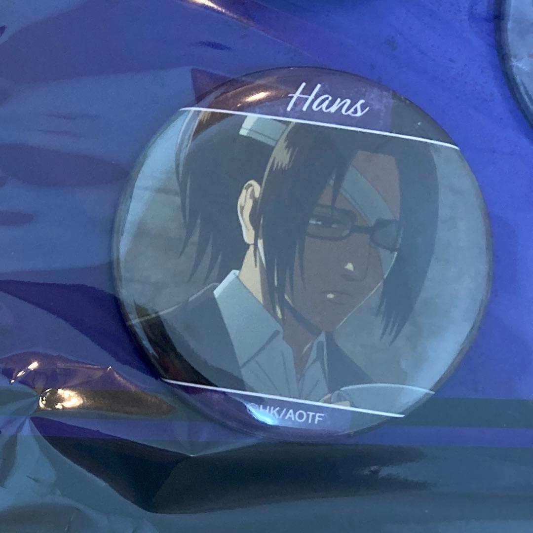 古谷友子ページ　進撃の巨人 ハンジ・ゾエ　場面写缶バッジ　5個セット✖️6