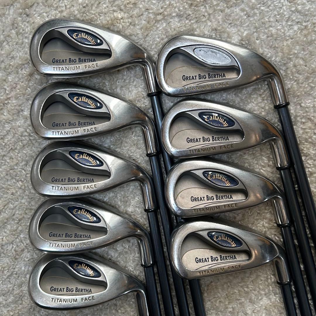 メンズ　キャロウェイ　豪華14本　ゴルフセット　フレックスR キャディバッグ付き