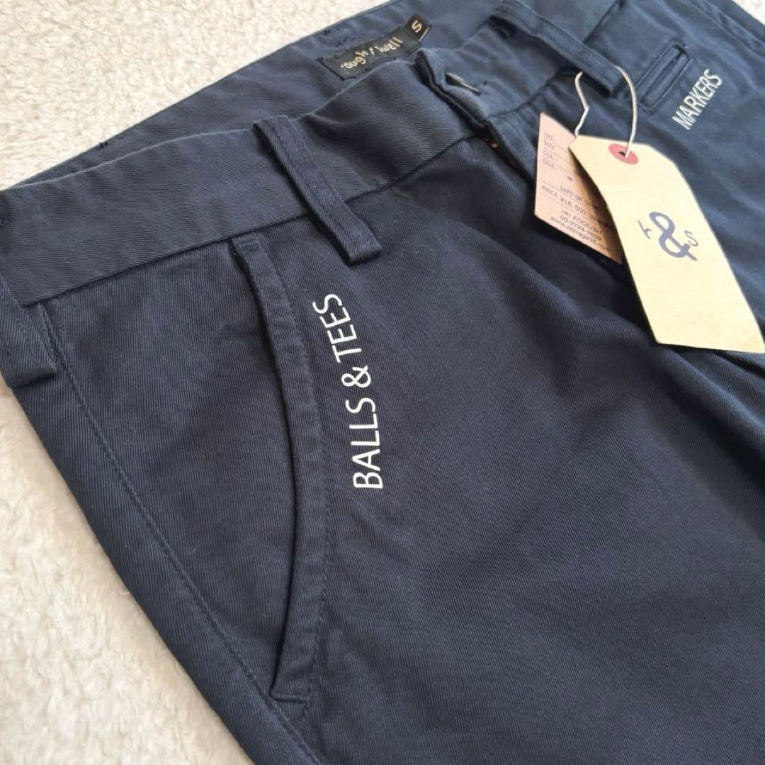 ラフアンドスウェル ゴルフ チノパンツ ネイビー