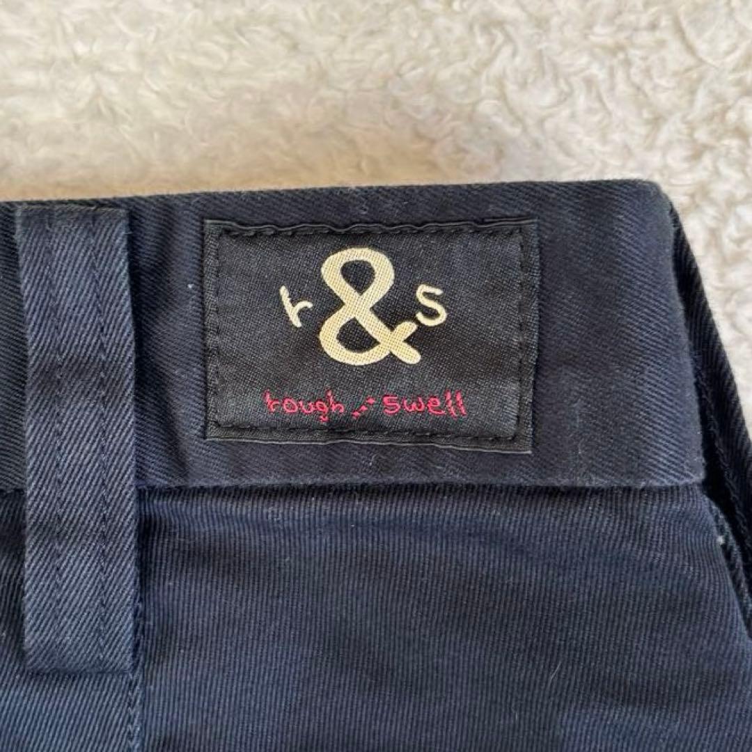 ラフアンドスウェル ゴルフ チノパンツ ネイビー