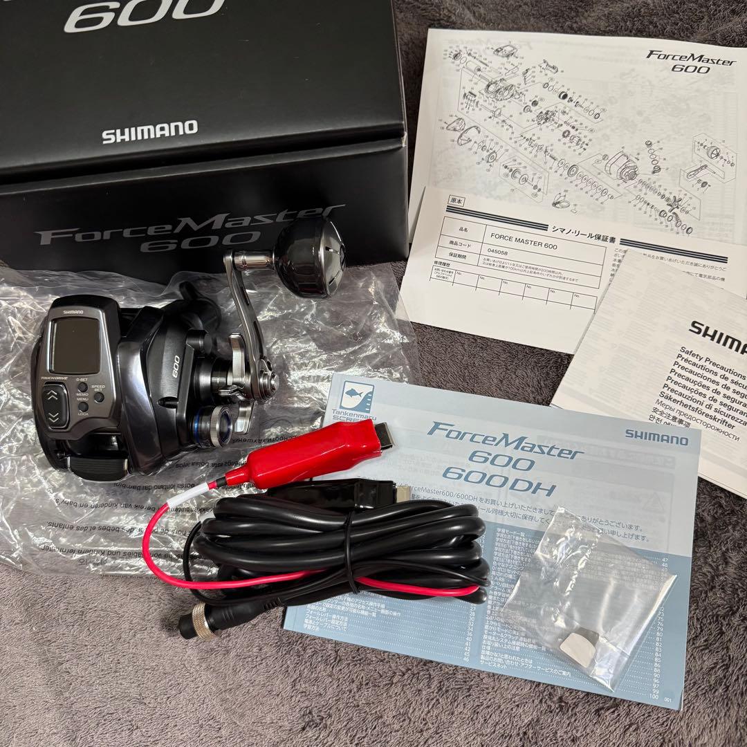 【未使用品】シマノ(SHIMANO) 電動リール 23 フォースマスター 600
