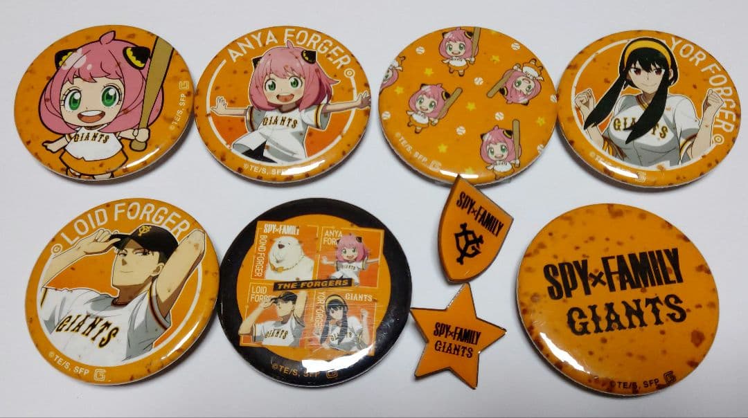 SPY×FAMILY×読売ジャイアンツ　缶バッジ