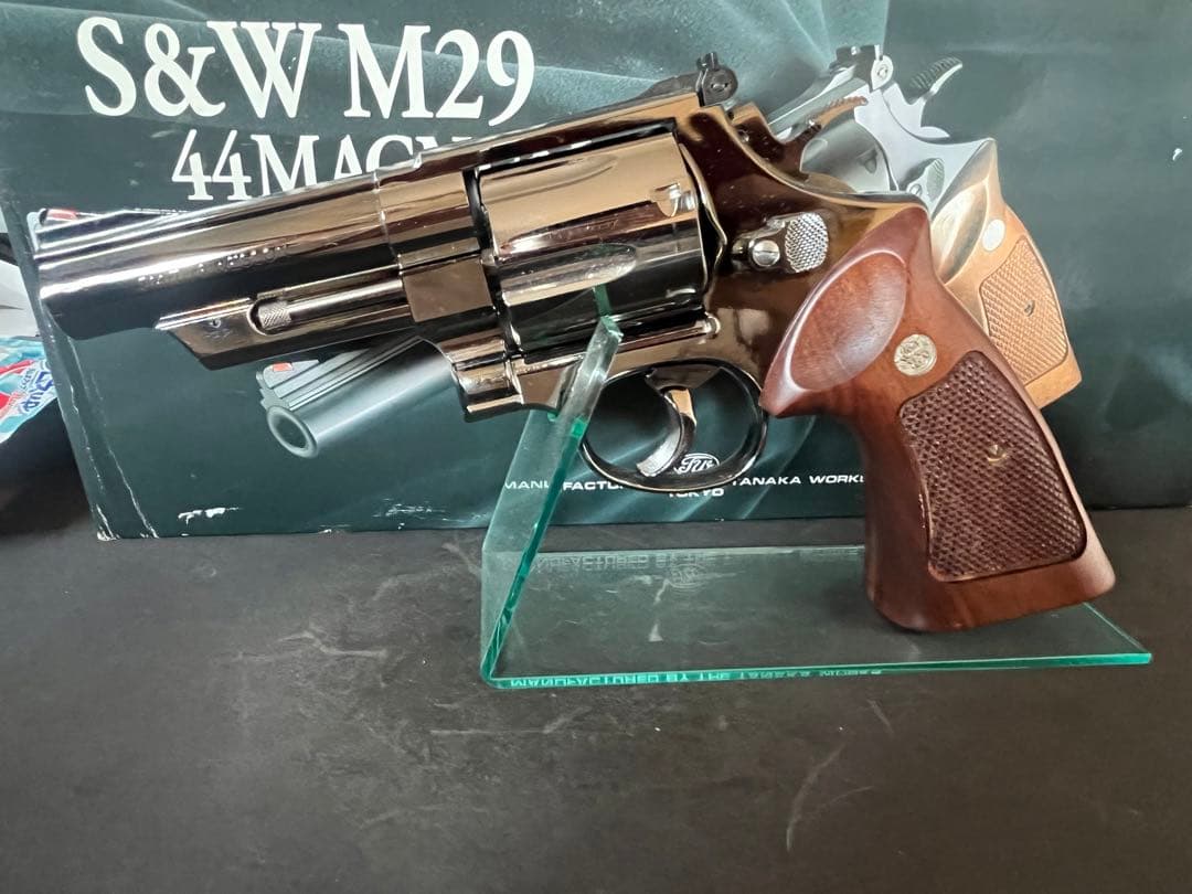 タナカ　S&W M29 44 Magnum Twilight Chromium
