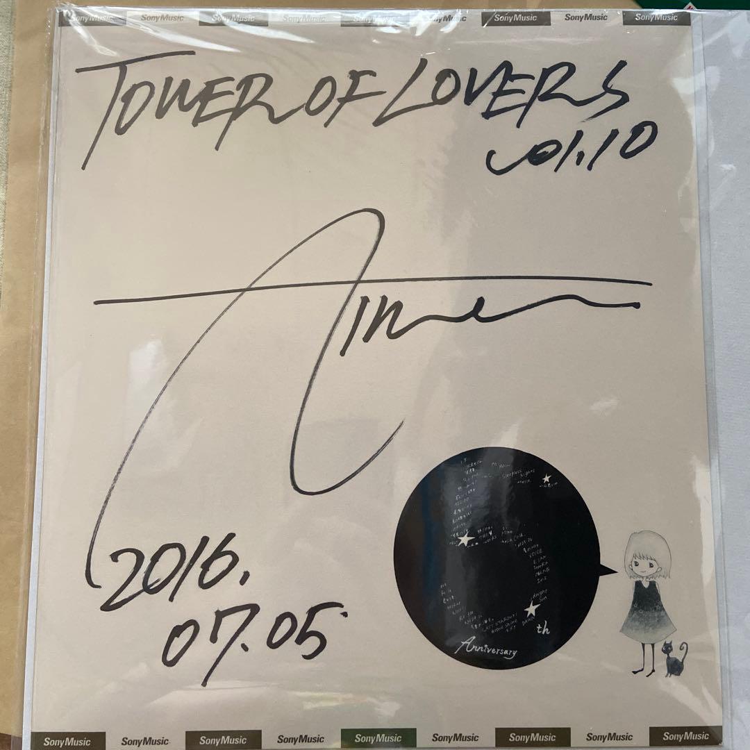 Aimer tower of lovers vol.10 サイン色紙