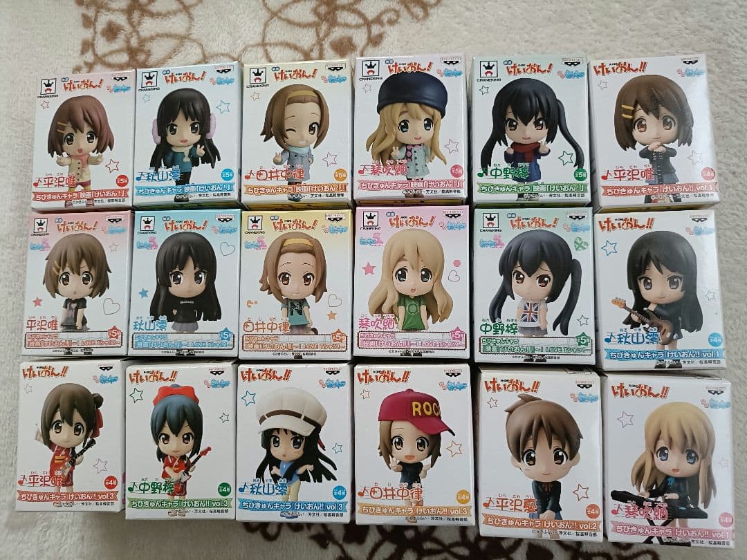 【一部新品未開封】けいおん! フィギュア26体セット