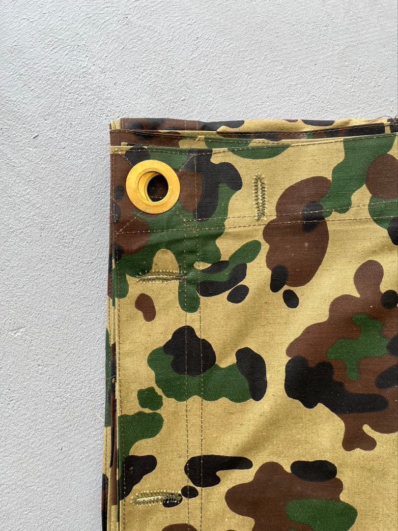 ルーマニア 軍幕　デッド 希少 アメーバカモ デットストック M47 3枚セット