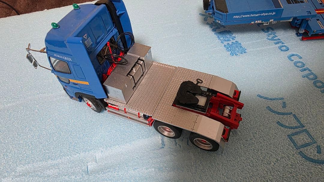 1/50 大矢運送　プロフィアとNooteboom台車セット ケンクラフトWSI