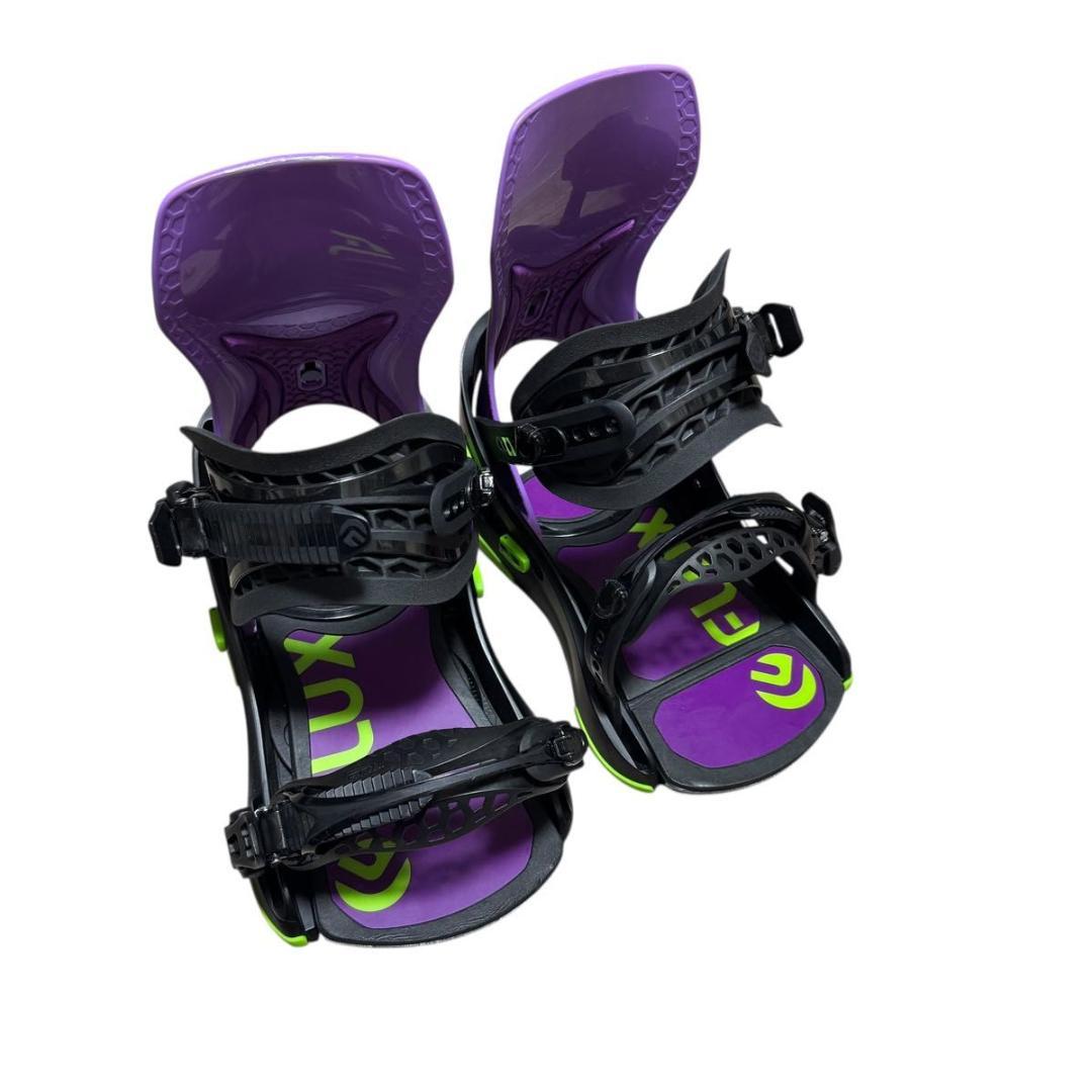 FLUX CV BDGS バインディング M パープル×ブラック×グリーン