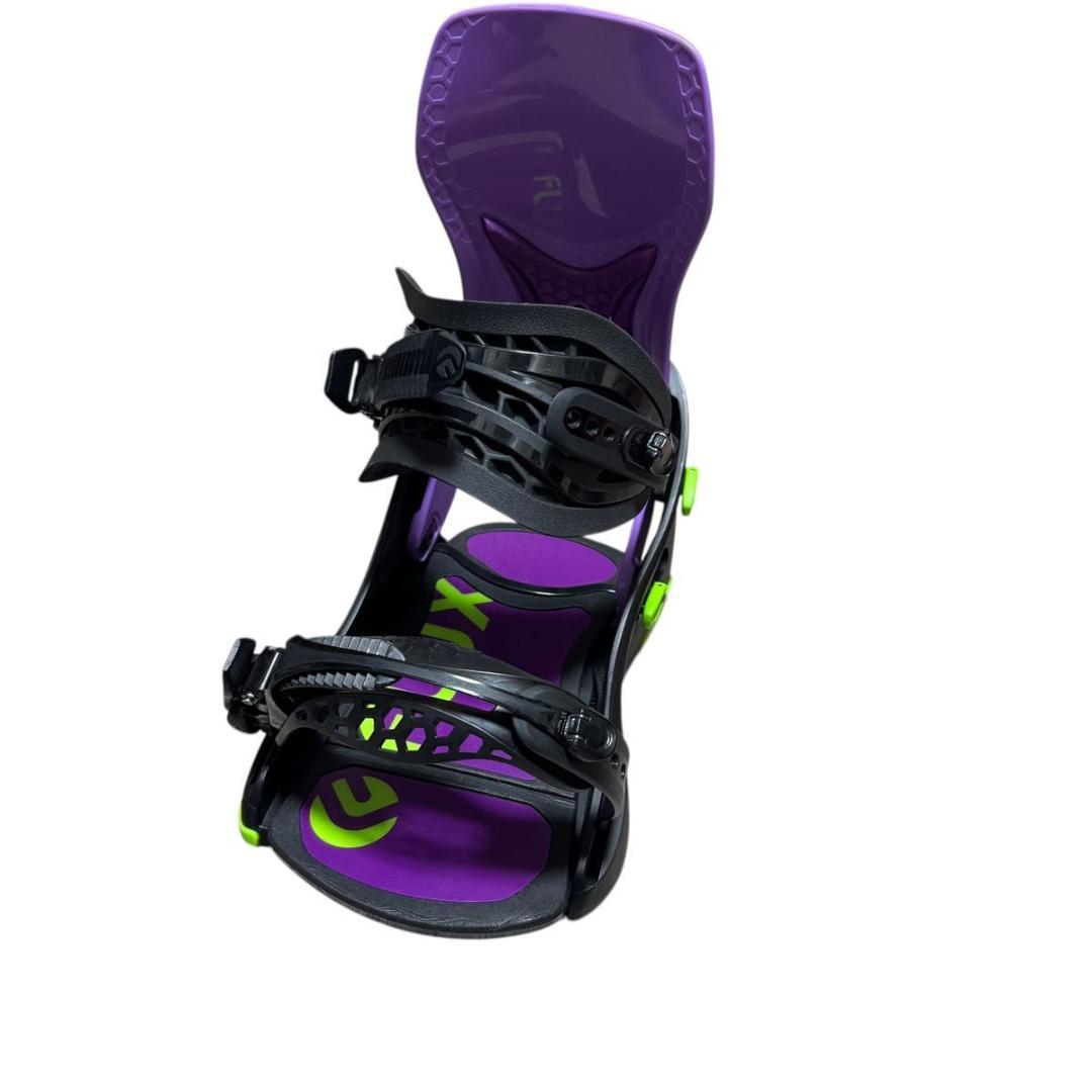FLUX CV BDGS バインディング M パープル×ブラック×グリーン