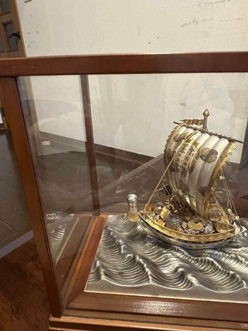 銀製　STARLING SILVER960 関工芸 宝船 SEKI