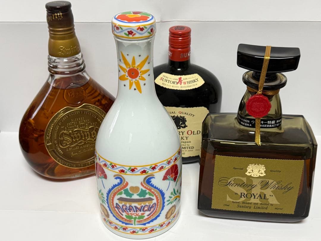 好事家向き；現在入手困難ブランデー、ウイスキー併せて４本 一括売却