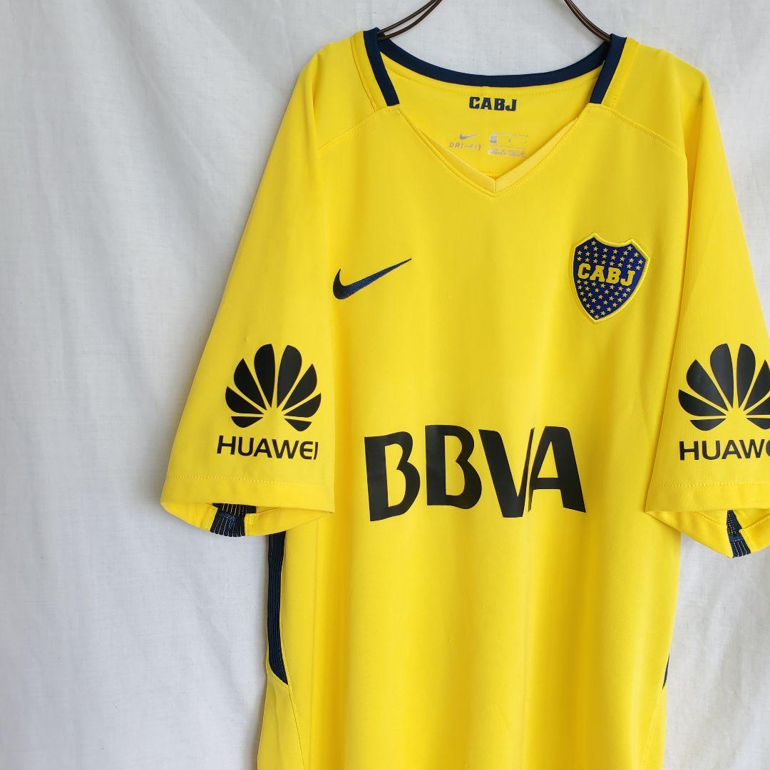 2017- 2018ナイキ ボカジュニアーズ ユニフォーム サッカー イエロー