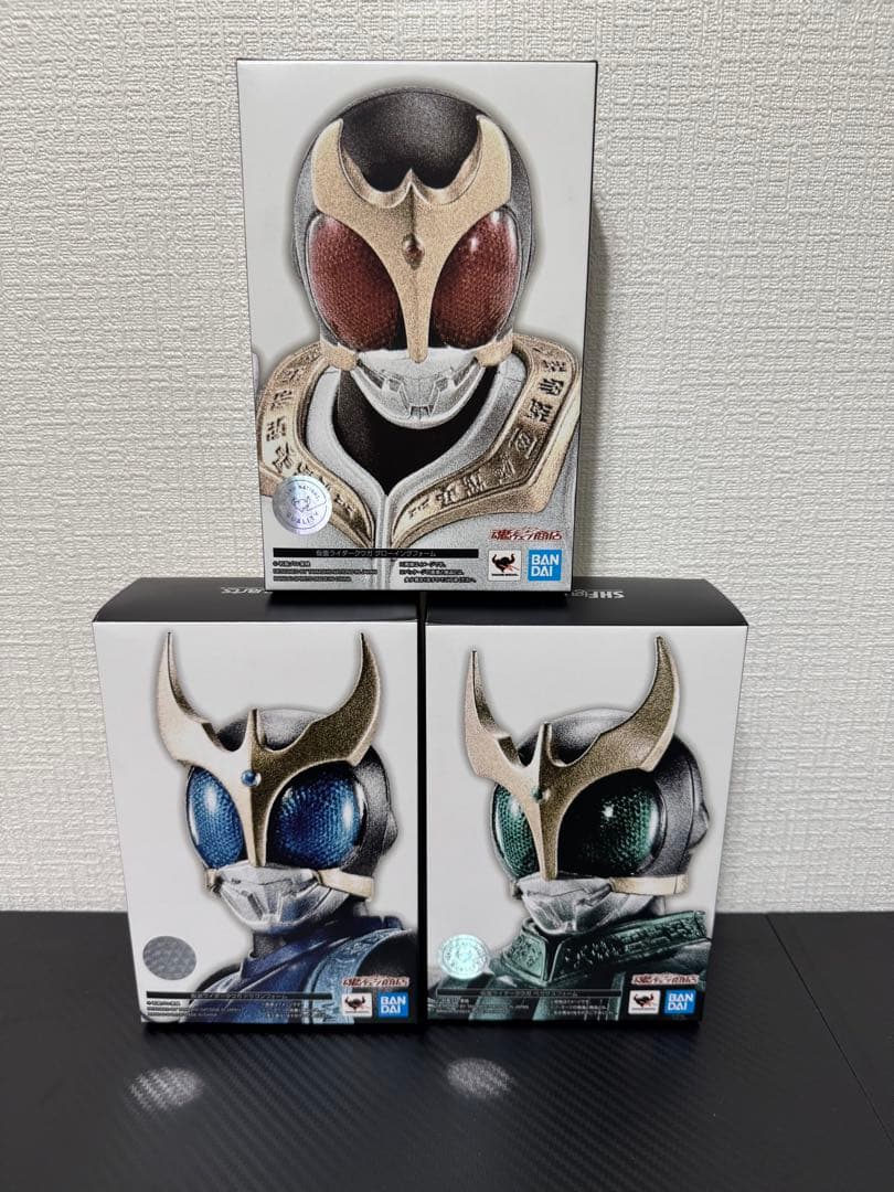 S.H.Figuarts真骨彫製法 クウガ （グローイング、ペガサス、ドラゴン）