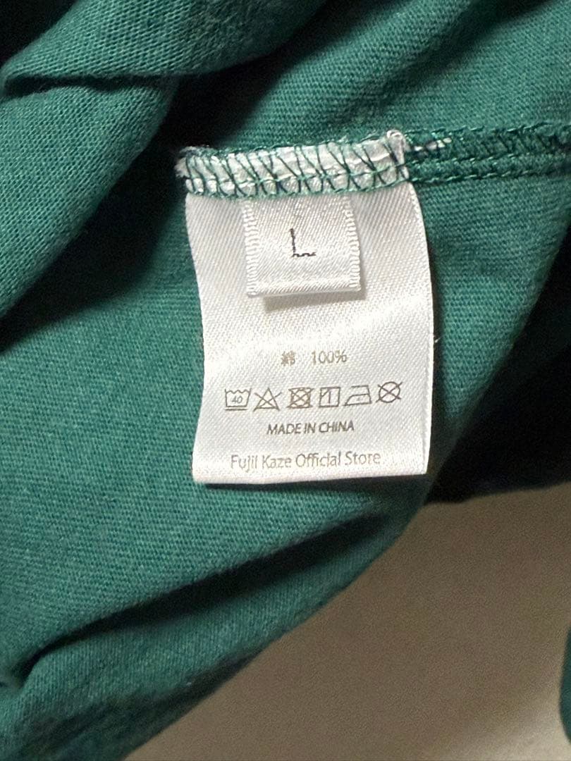 God Bless Us Tシャツ グリーンLサイズ