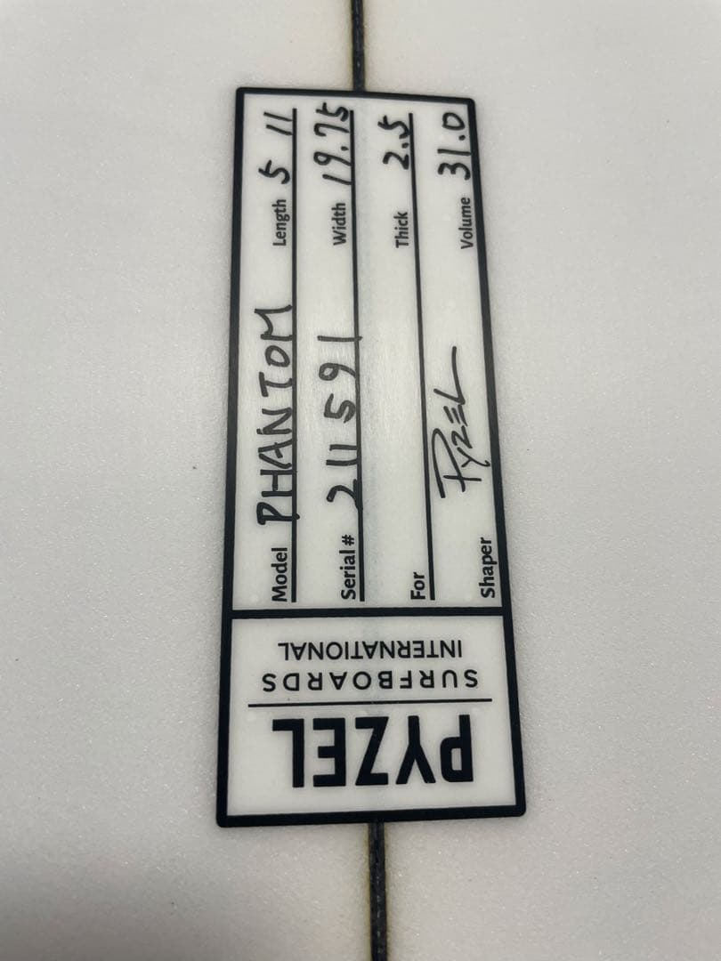 PYZEL Phantom 5‘11 31ℓ