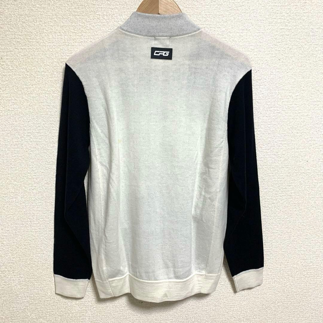 【新品未使用】CPG GOLF ニットジャケット S タグ付 ビッグロゴ