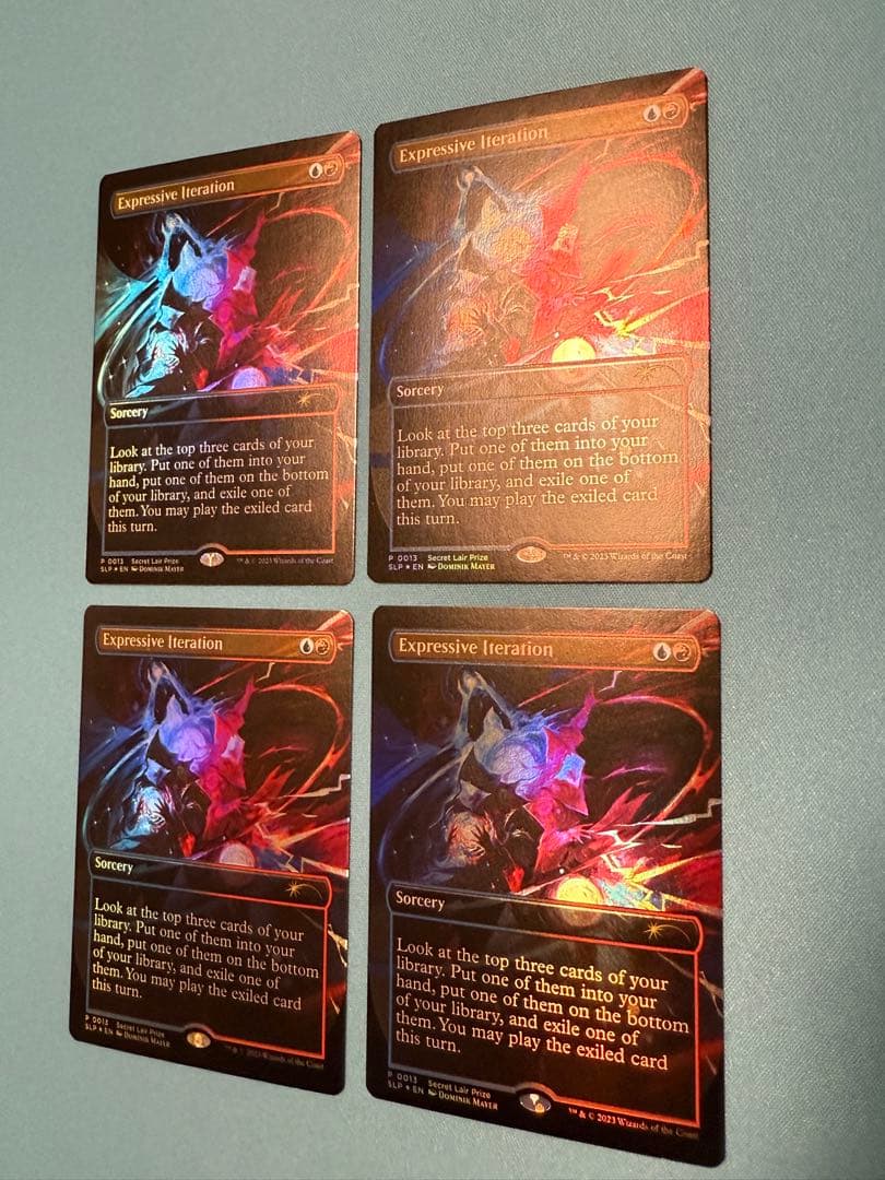 表現の反復　プロモ　英語foil 4枚