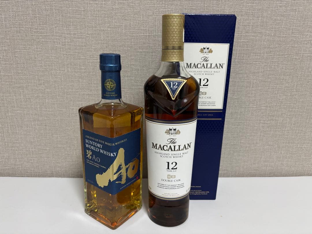 The Macallan 12 Year Old & Ao ウイスキーセット