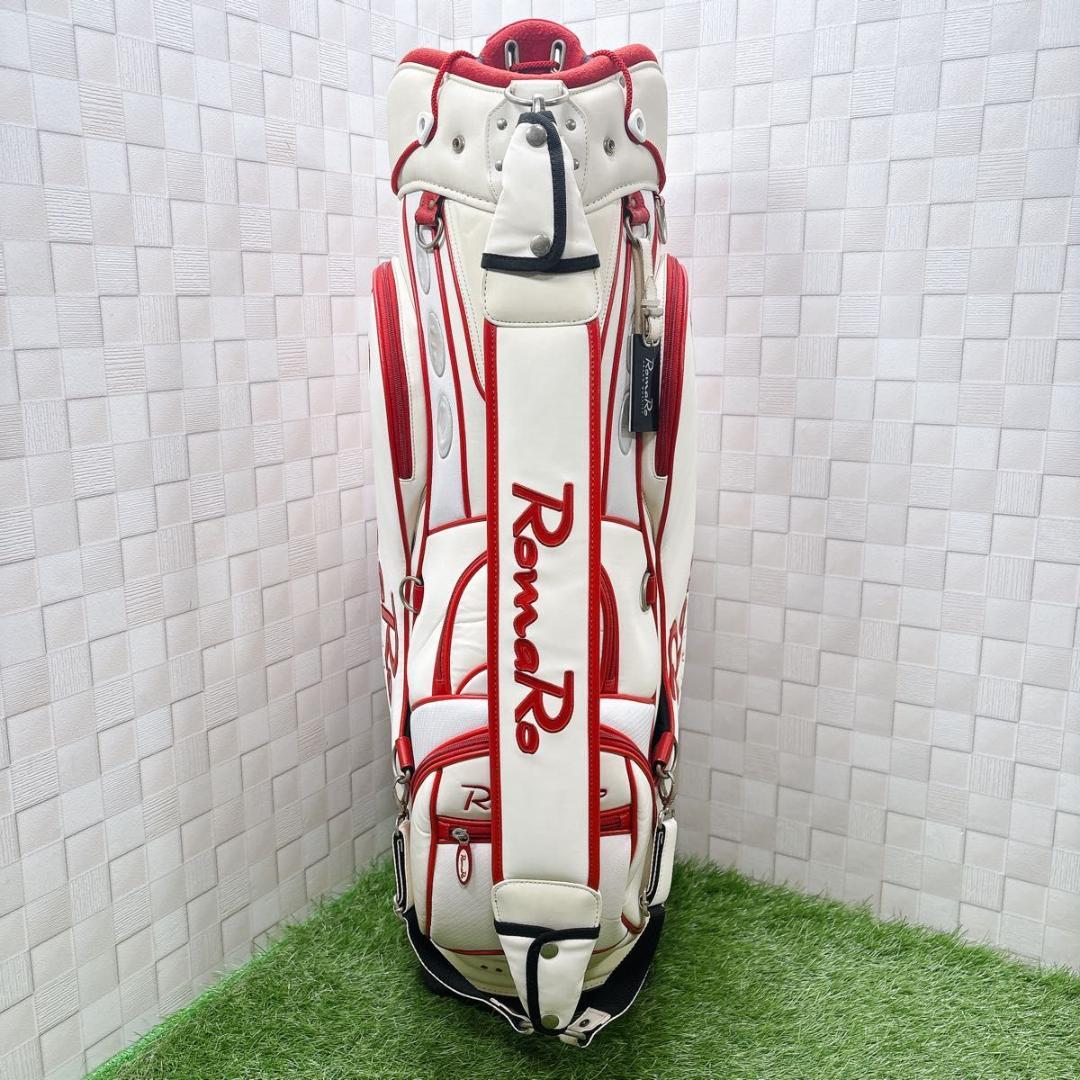 完売モデル RomaRo ロマロ キャディバッグ カートタイプ 3点式 希少