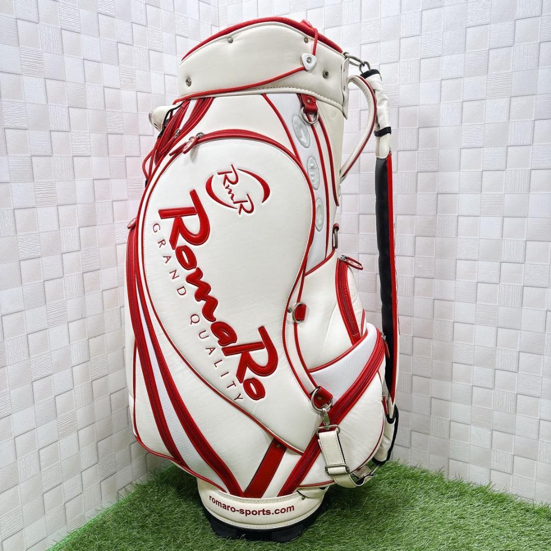 完売モデル RomaRo ロマロ キャディバッグ カートタイプ 3点式 希少