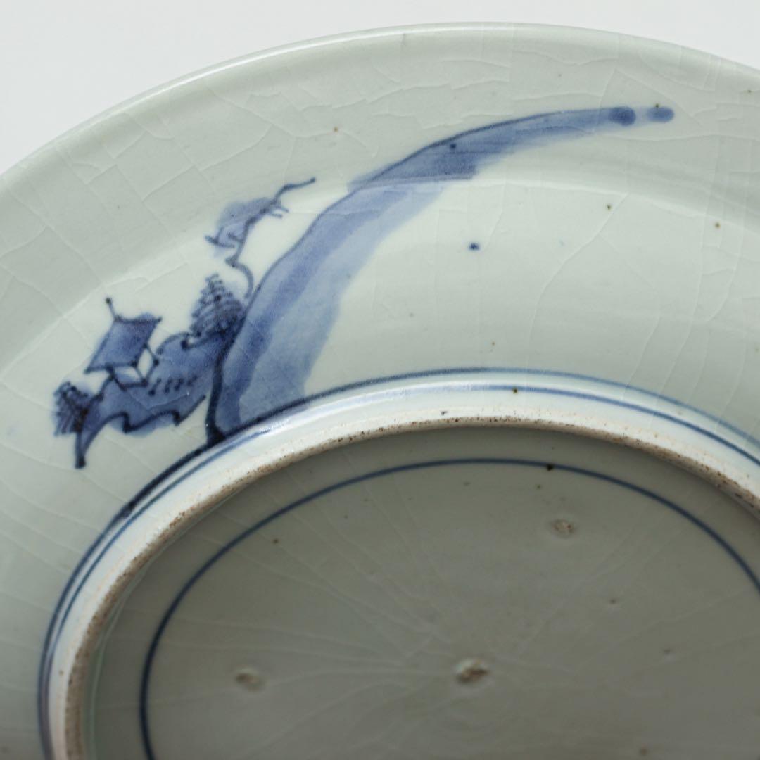 伊万里　古伊万里　江戸　中期　龍　型紙摺り