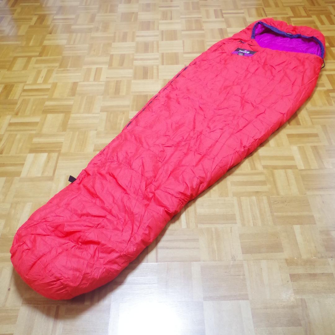 美品！AXESQUIN！高品質 ダウンシュラフ！700FP 収納袋付き 即発送！