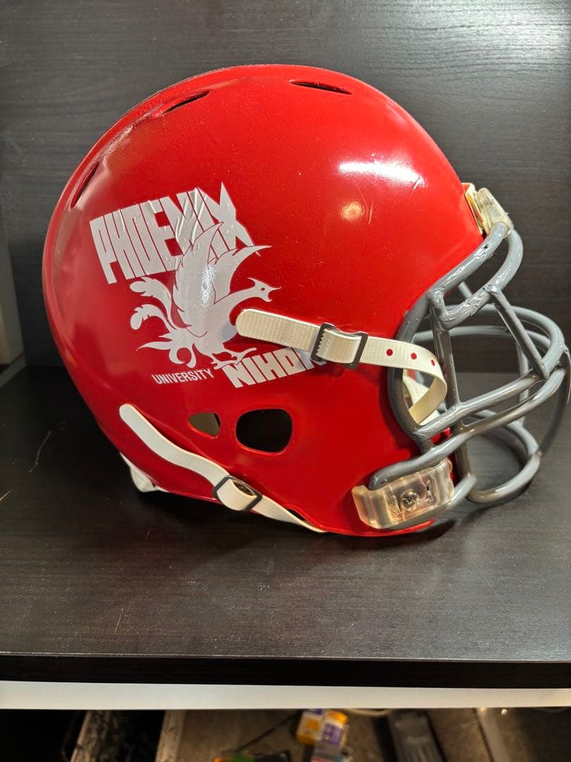 日本大学“PHOENIX“試合用ヘルメット(選手実使用)レボリューションMサイズ