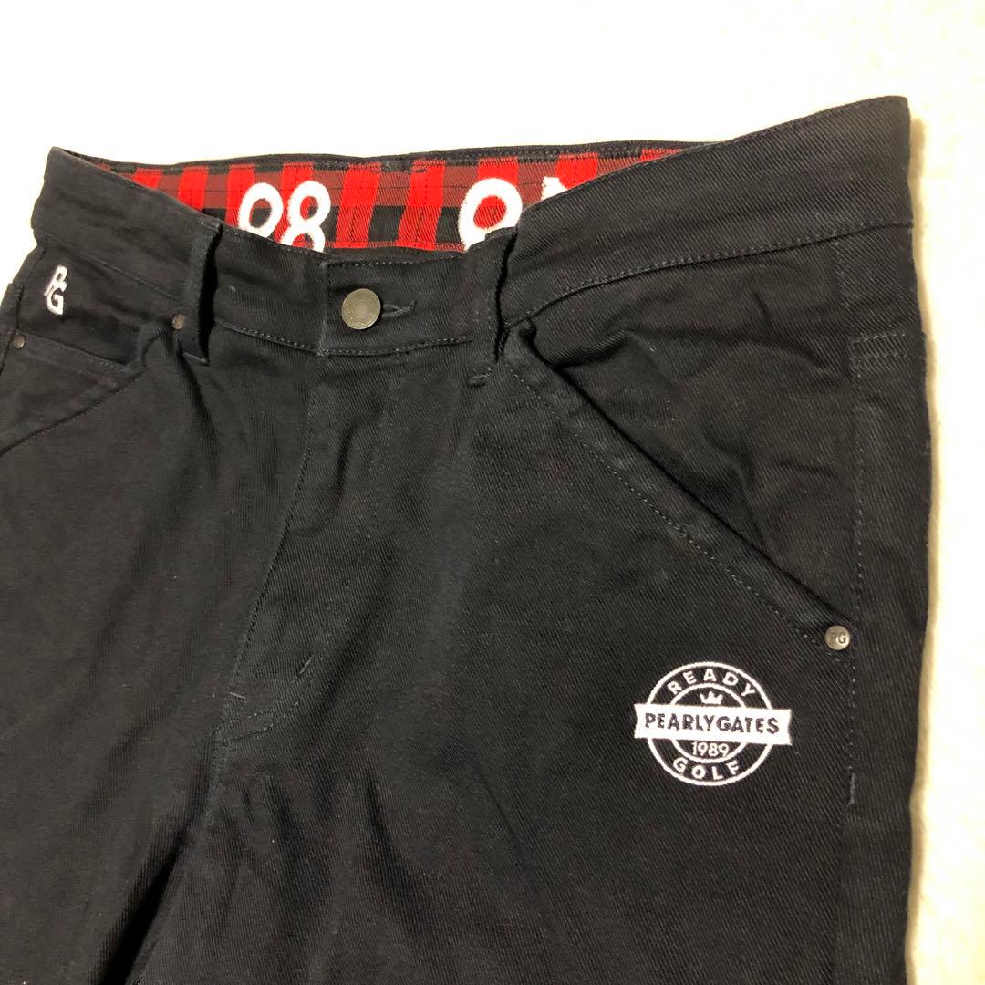 美品　PEARLY GATES パーリーゲイツ　ストレッチゴルフパンツ　刺繍