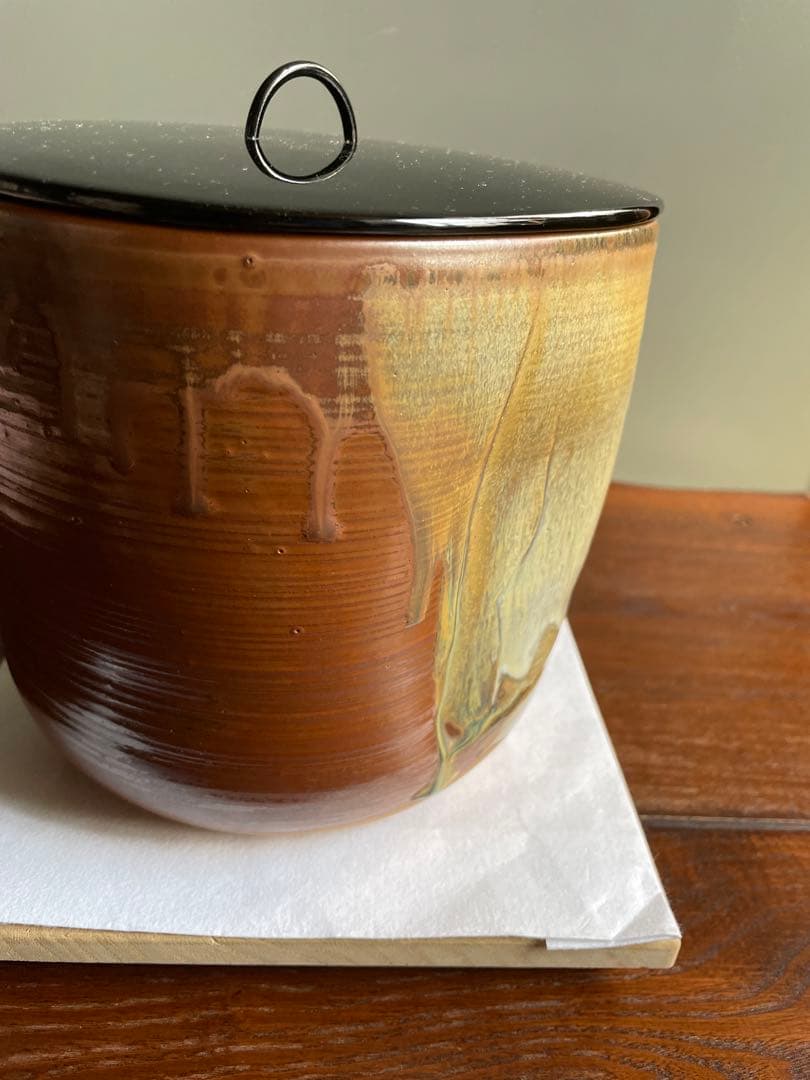 茶道具　水指　高取八仙　アンティーク品