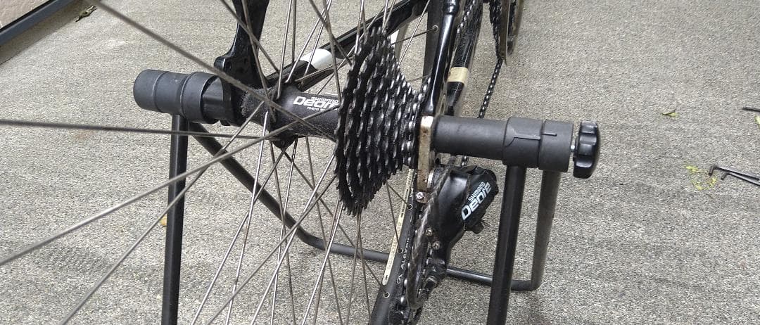 ドイツ　CENTURION CROSS LINE 赤黒　室内保管　DEORE