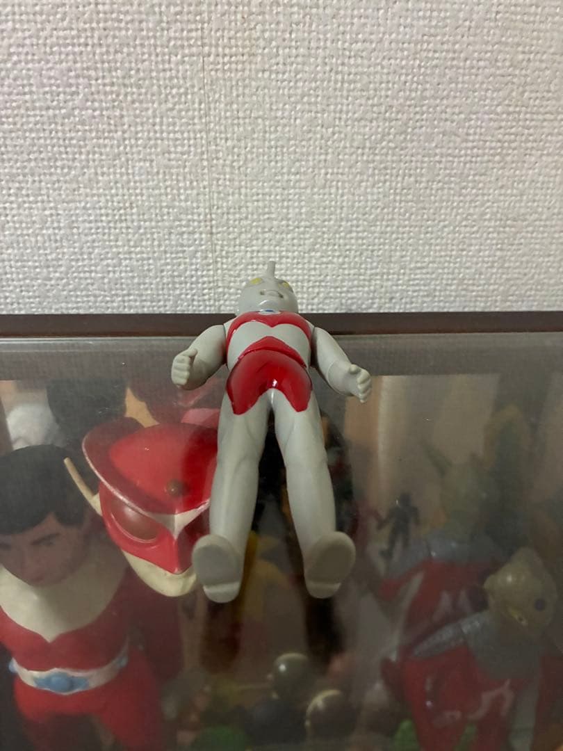 当時物　無版権　パチ　ウルトラマンエース　ソフビ