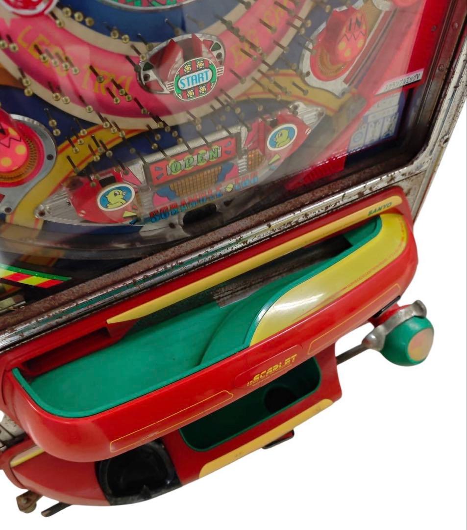 三洋 スクランブルエッグV パチンコ実機 当時物 動作未確認