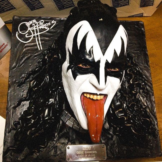 激レア　美品　ジーン シモンズ　KISS