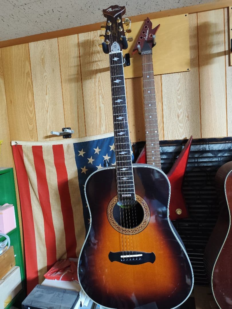 Morris　モーリストルネードXX 1981年エレアコ　スプルース単板　日本製