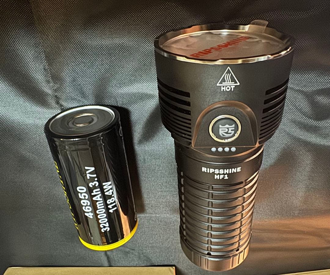 Ripsshine HF1 20000lm 46950バッテリー32000mAh