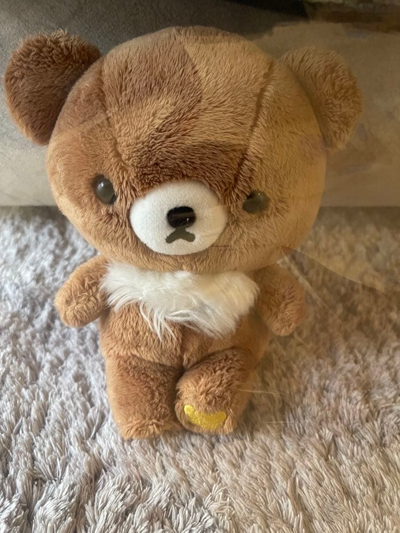 クマと丸いぬいぐるみセット