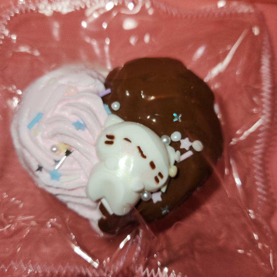 スクイーズ　ハート　とろとろチョコレート